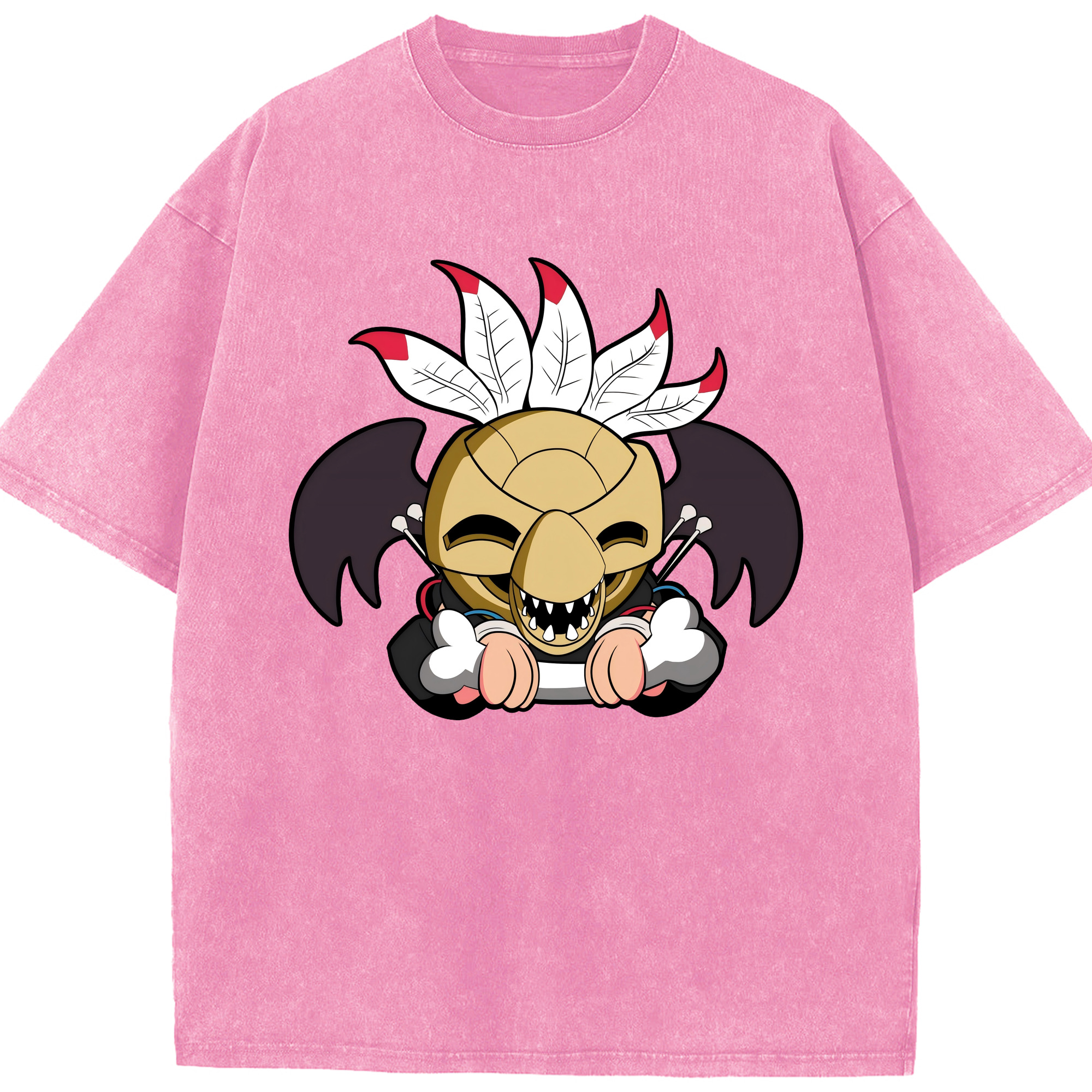 （画像用） ジョジョの奇妙な冒険 JoJo's Bizarre Adventure 綿100% ヴィンテージ風 半袖Tシャツ（フロントプリント）
